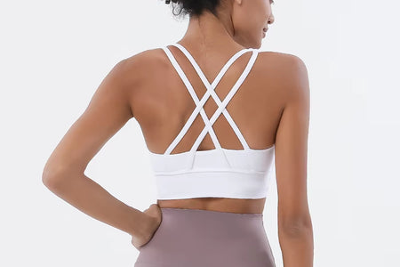 Nylon Top Women Bra Sexy Top Woman Breathable Underwear Women Fitness Yoga Sports Bra for Women Gym 30 Colors