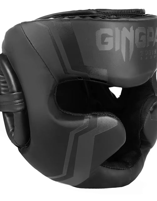 Load image into Gallery viewer, Promotion Boxing MMA Safety Helmet Head Gear Protectors Adult Child Training Headgear Muay Thai Kickboxing Full-Covered Helmets
