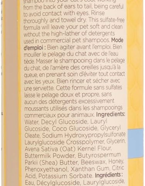 Load image into Gallery viewer, Burt'S Bees for Kittens Natural Tearless Shampoo with Buttermilk Cat Shampoo, Kitten Shampoo - Cat Grooming Supplies, Cat Bath Supplies, Shampoo for Cats, Kitty Shampoo, Pet Shampoo
