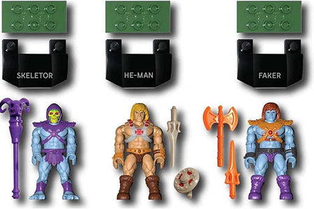 Mega Construx Heroes Battle for Eternia Collection Micro Action Figure Building Set