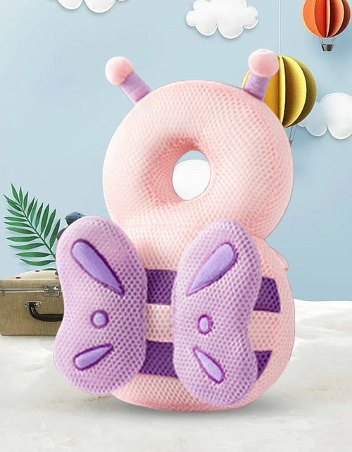 Load image into Gallery viewer, Baby Head Protector Backpack Pillow Soft Cotton Protective Cushion Cartoon Security Pillows Cute Backpack for Baby Walking Crawl
