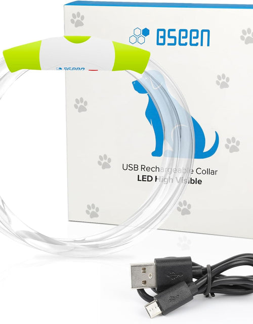 Load image into Gallery viewer, Led Dog Collar,  USB Rechargeable Flash Dog Necklace Light, Pet Safety Collar Makes Your Beloved Dogs Be Seen at Night for Small Medium Large Dogs
