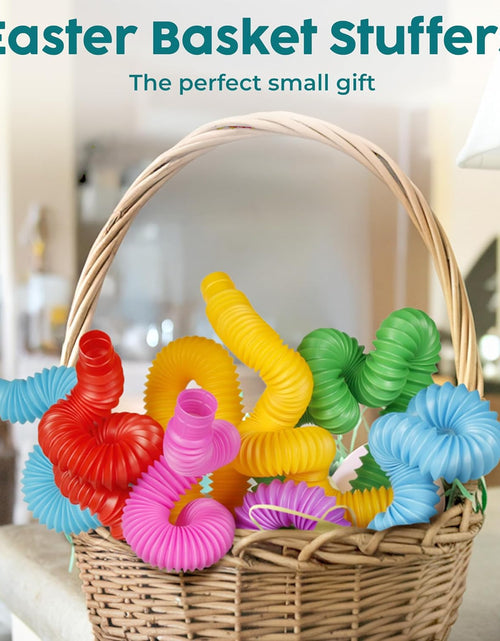 Load image into Gallery viewer, Pop Tubes Sensory Toys, Fine Motor Skills Stocking Stuffers Toddler Toys, Fidget Toys for Sensory Kids and Stocking Stuffers for Kids Learning Toys
