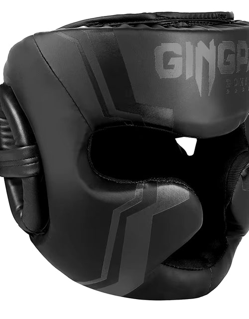 Load image into Gallery viewer, Promotion Boxing MMA Safety Helmet Head Gear Protectors Adult Child Training Headgear Muay Thai Kickboxing Full-Covered Helmets

