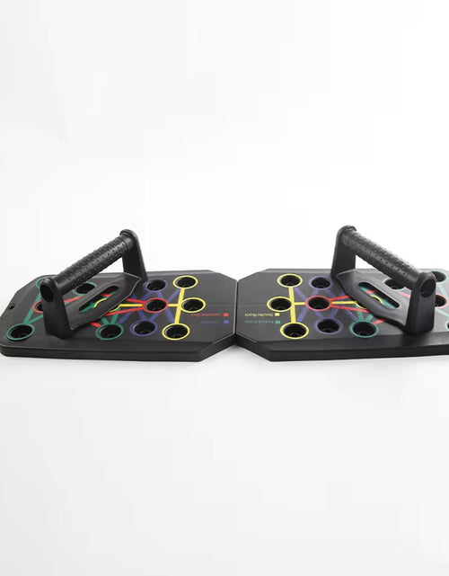 Load image into Gallery viewer, Portable Foldable Push-Up Board Set with Handles Multifunctional Fitness Equipment for Chest Abdomen Arms Back Training
