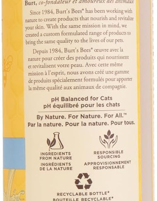 Load image into Gallery viewer, Burt'S Bees for Kittens Natural Tearless Shampoo with Buttermilk Cat Shampoo, Kitten Shampoo - Cat Grooming Supplies, Cat Bath Supplies, Shampoo for Cats, Kitty Shampoo, Pet Shampoo
